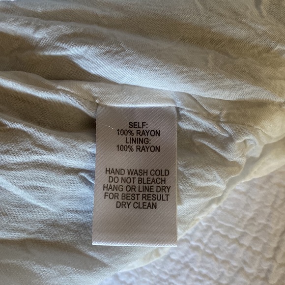 LuLu’s B&W Floral Mini Dress - tie straps - ruffle hem - Size XS - Picture 10 of 10